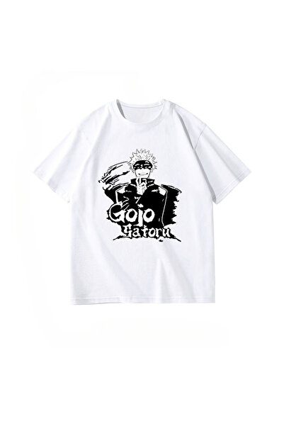 Flood Of Style Tricou unisex cu desen anime Jujutsu Gojo Satoru