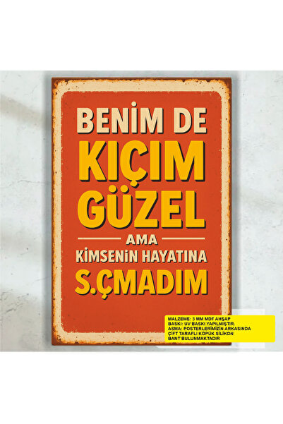 Hayat Poster komik esprili atarlı giderli sözler duvar yazıları kamyon arkası...