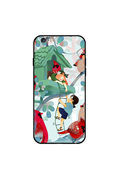 Covernex غطاء حماية لجهاز iPhone 6s Plus بطبعة أطفال يلعبون على شجرة
