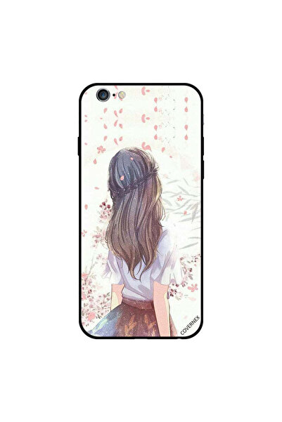 Covernex غطاء حماية لجهاز iPhone 6 بفتاة لطيفة في تفكير عميق