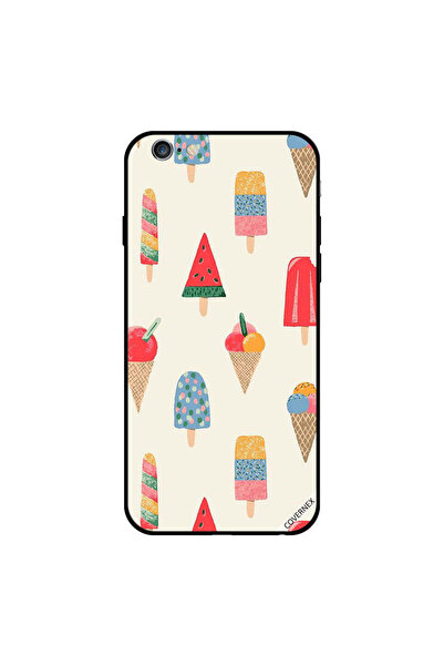 Covernex غطاء حماية لجهاز iPhone 6s Plus بنقشة آيس كريم