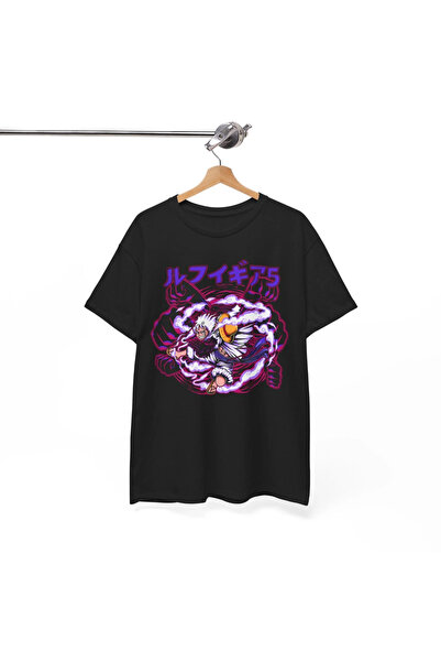 Flood Of Style Ανιμέ μπλουζάκι με σχέδια Unisex Καλοκαιρινό Luffy Zoro Asura