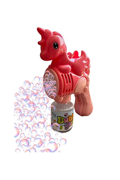 TOYSTAR Unicorn Figürlü Çok Delikli Büyük Boy Pilli Ve Işıklı Baloncuk Çıkara...