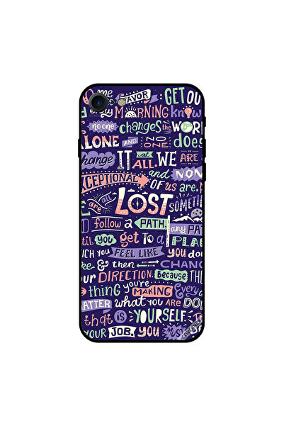 Covernex غطاء حماية لجهاز iPhone 8 مع علامات تحفيزية