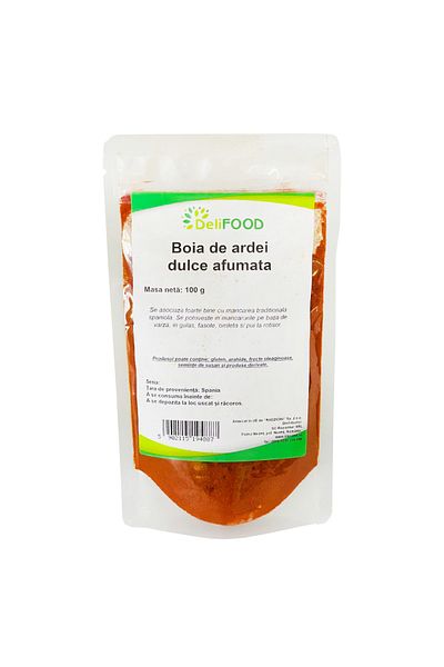 Delifood Smoked sweet paprika 100 g DeliFOOD