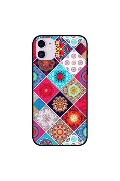Covernex غطاء حماية لجهاز iPhone 11 بنقشة أشكال زهور ملونة
