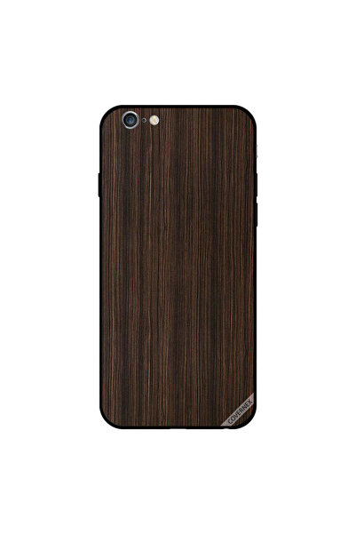 Covernex غطاء حماية لجهاز iPhone 6 Plus بخطوط عمودية ونمط خشبي