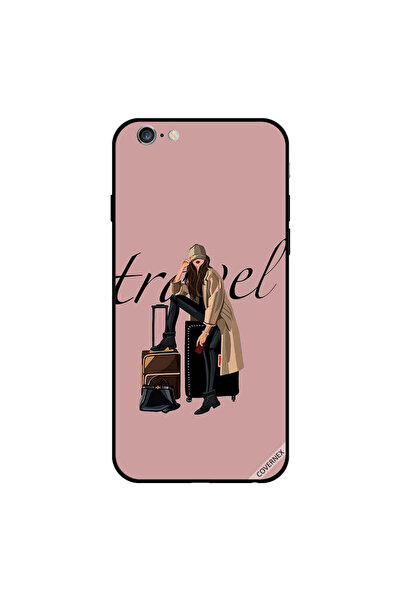 Covernex غطاء حماية لجهاز iPhone 6 - فتاة محبة للسفر