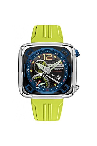 Nubeo Mens Watch Nubeo NB-6096-01, Quartz, 45mm, 5ATM