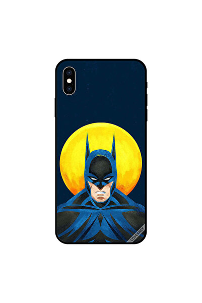 Covernex iPhone X Case Cover Batman In Front Of Yellow Moon