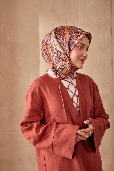 Silk Home Twill Silk Scarf 11473-17