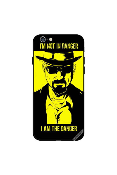 Covernex غطاء حماية لجهاز iPhone 6s Plus مطبوع عليه عبارة "أنا الخطر" باللوني...