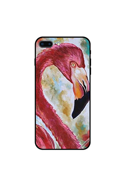 Covernex غطاء حماية لهاتف iPhone 7 Plus برسومات طيور النحام