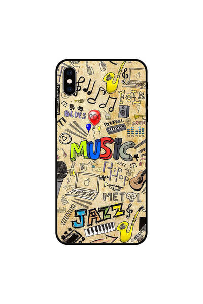 Covernex غطاء حافظة iPhone X مع علامات موسيقية