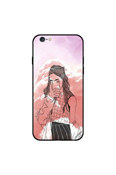 Covernex غطاء حماية لهاتف iPhone 6s Plus مع صورة فتاة تلتقطها