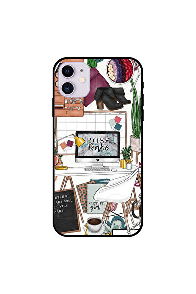 Covernex غطاء حماية لهاتف iPhone 11 بتصميم Boss Babe