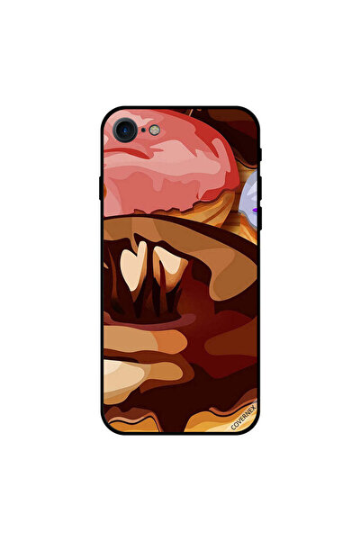 Covernex غطاء حماية لجهاز iPhone 8 برسومات دونات