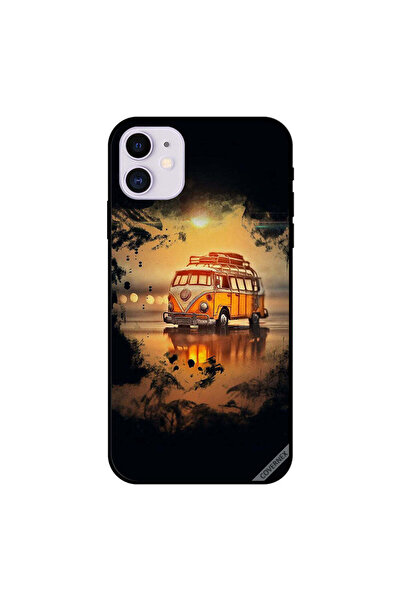 Covernex غطاء حماية لجهاز iPhone 11 بتصميم حافلة عتيقة