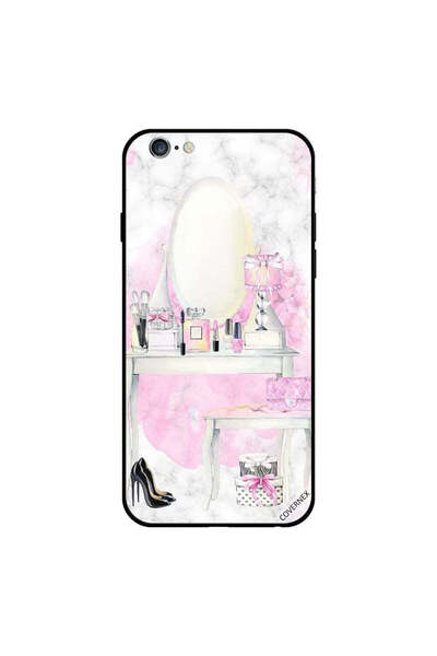 Covernex غطاء حماية لجهاز iPhone 6 Plus باللون الوردي - طاولة مكياج