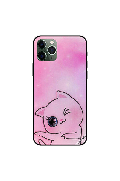 Covernex غطاء حماية لجهاز iPhone 11 Pro Max بتصميم Go This Way Kitten