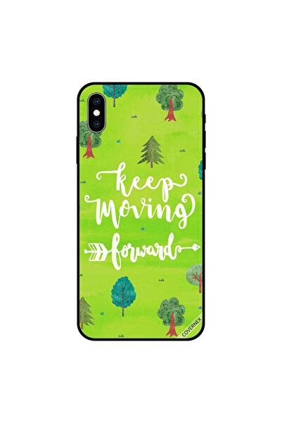 Covernex غطاء حماية لجهاز iPhone XS MAX "استمر في التقدم"