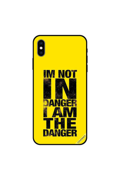 Covernex غطاء حماية لجهاز iPhone XS MAX أنا لست في خطر أنا الخطر