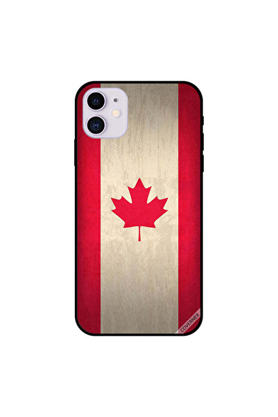 Covernex غطاء حماية لجهاز iPhone 11 بعلم كندا العتيق