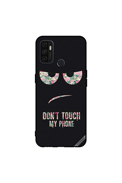 Covernex غطاء حماية لهاتف Oppo A11s/A53 5G مطبوع عليه عبارة "لا تلمس هاتفي"