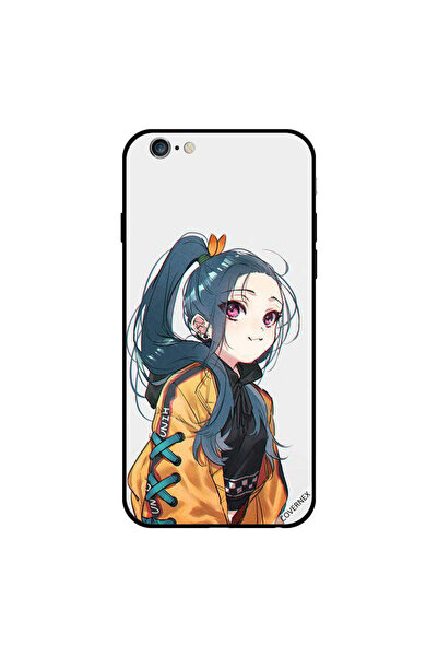 Covernex غطاء حماية لجهاز iPhone 6 Plus بطبعة فتاة لطيفة تشعر بالبرد