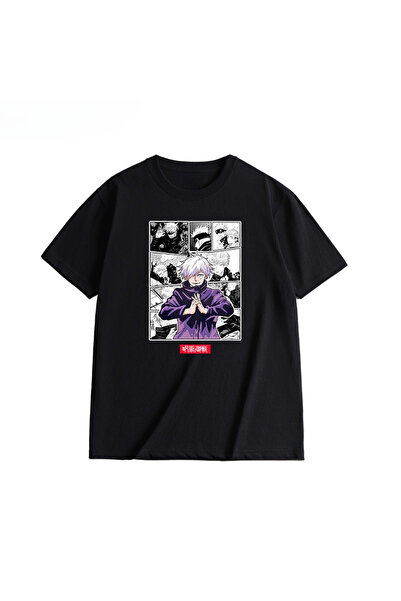 Flood Of Style Μπλουζάκι Unisex με σχέδια Anime Jujutsu Kaisen Gojo Satoru