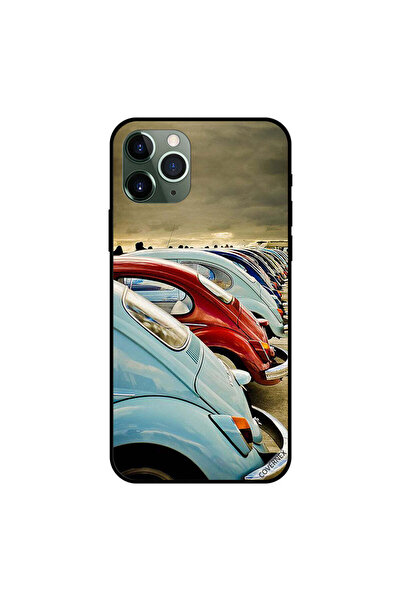 Covernex غطاء حماية لجهاز iPhone 11 Pro بطبعة سيارات صغيرة لامعة