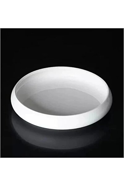 ACAR Bıanco Perla Yuvarlak Kase 22X4 Cm Beyaz