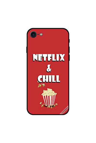 Covernex غطاء حماية لجهاز iPhone 8 من Netflix & Chill