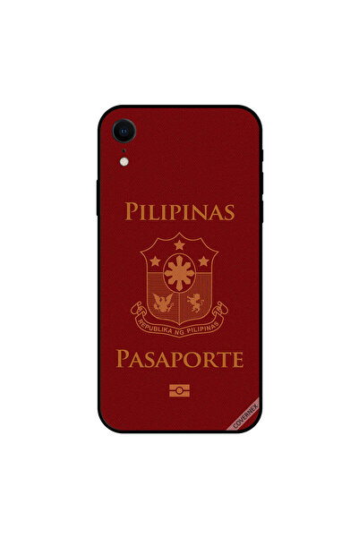 Covernex غطاء حماية iPhone XR بشعار جواز السفر الفلبيني