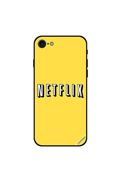 Covernex غطاء حماية لجهاز iPhone 8 من Netflix باللون الأصفر