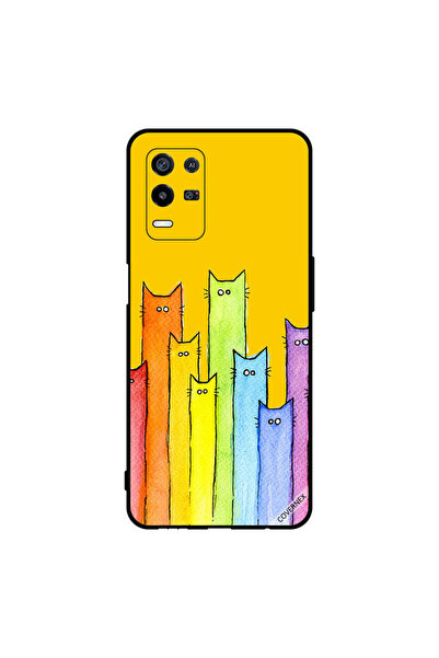 Covernex غطاء حماية لهاتف Oppo K9x - فن دمية القطة