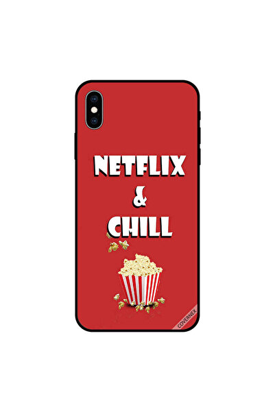 Covernex غطاء حماية لهاتف iPhone XS MAX مع نتفليكس والاسترخاء