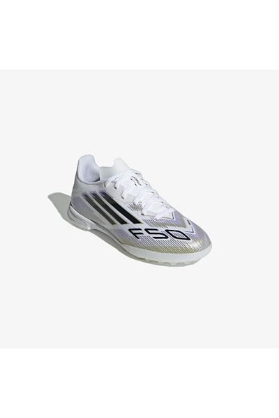 adidas F50 League Kids White Carpet Field Football Shoes