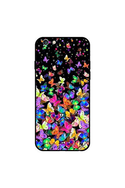 Covernex غطاء حماية لجهاز iPhone 6 بنقشة فراشات صغيرة متعددة الألوان