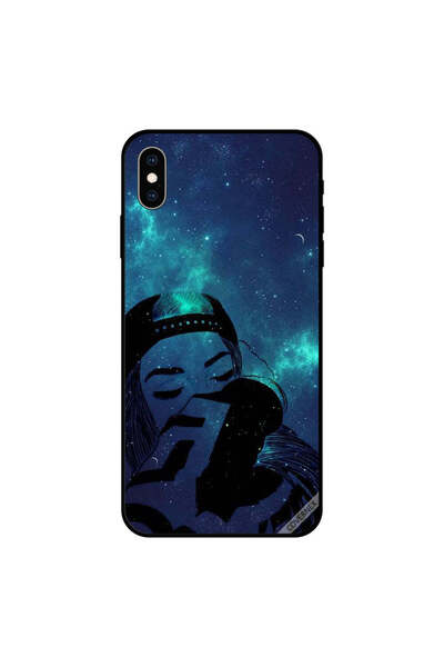 Covernex غطاء حماية iPhone XS - فتاة حزينة - سماء ليلية