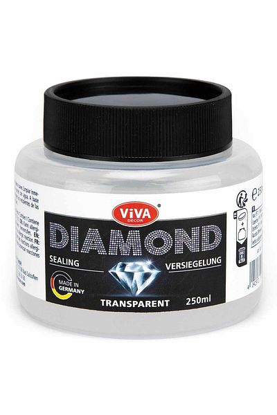 Viva Decor Transparent sealing varnish for rhinestones, VIVA DECOR, 250ml