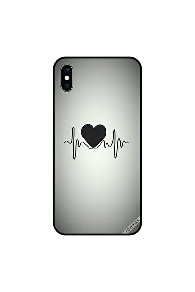 Covernex غطاء حماية لجهاز iPhone XS MAX بتصميم أمواج القلب