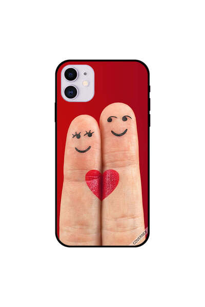 Covernex غطاء حماية iPhone 11 برسومات الأصابع