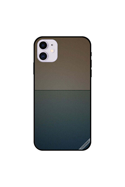 Covernex غطاء حماية لجهاز iPhone 11 بنمط بني وأزرق