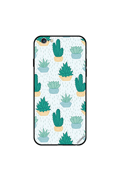 Covernex غطاء حماية لجهاز iPhone 6s بنقشة خضراء مقصوصة