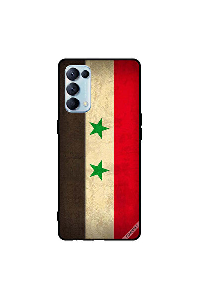 Covernex غطاء حماية لهاتف أوبو رينو 5 برو 5G علم سوريا