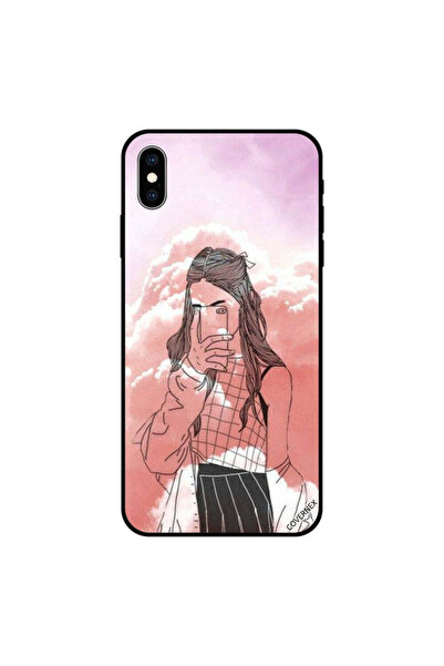 Covernex غطاء حماية لهاتف iPhone XS MAX مع صورة فتاة
