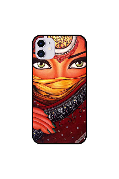 Covernex غطاء حماية لهاتف iPhone 11 بتصميم فتاة الرموش الجميلة