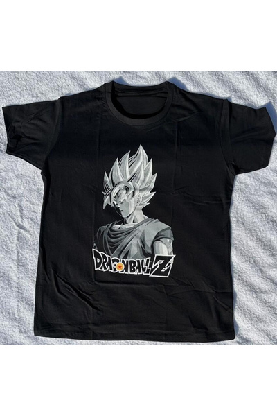 Flood Of Style تي شيرت رجالي منقوش برسومات الرسوم المتحركة دراغون بول زد كامي...