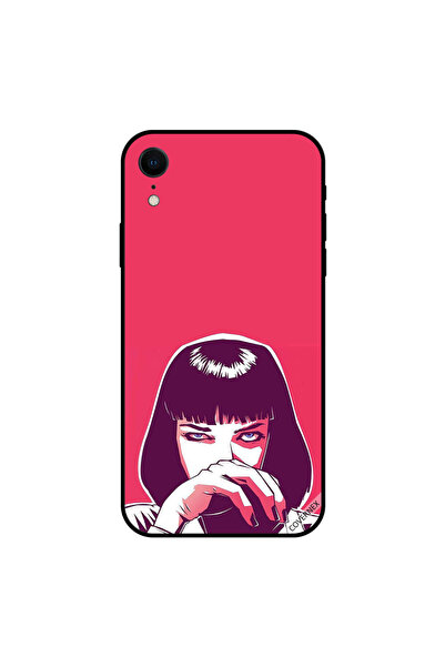 Covernex غطاء حماية iPhone XR بطبعة فتاة ذات شعر قصير غاضبة